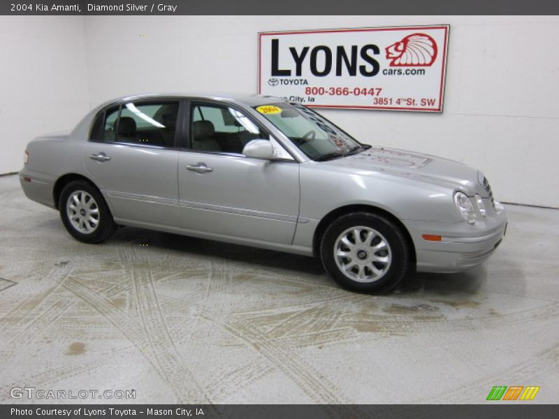 Diamond Silver / Gray 2004 Kia Amanti