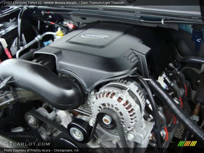 Amber Bronze Metallic / Dark Titanium/Light Titanium 2007 Chevrolet Tahoe LS
