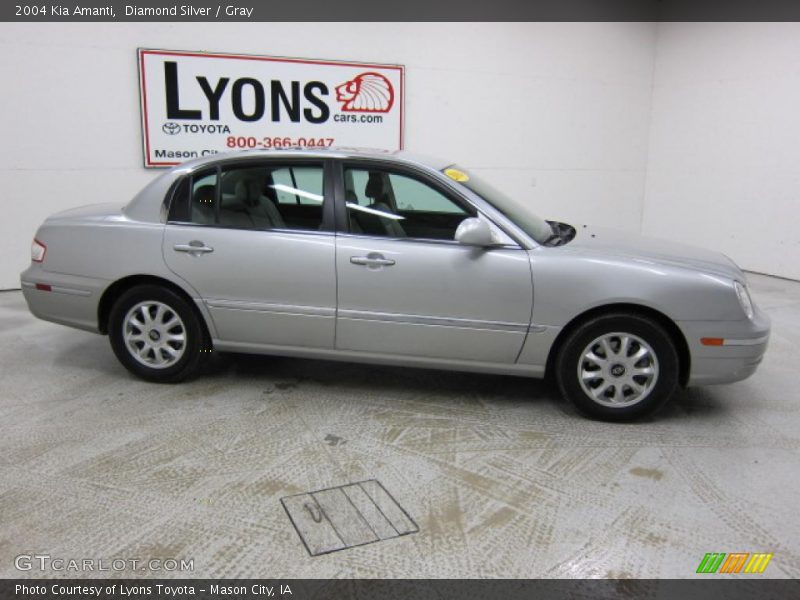 Diamond Silver / Gray 2004 Kia Amanti