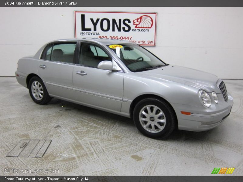 Diamond Silver / Gray 2004 Kia Amanti