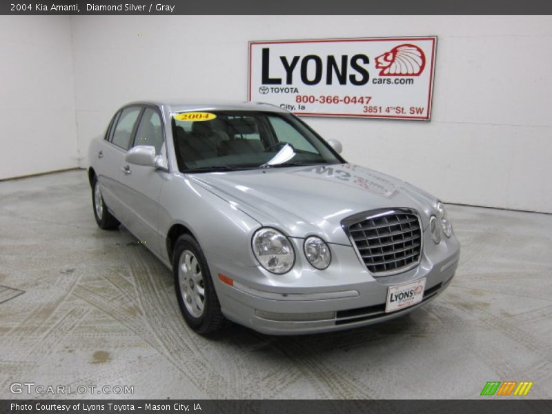 Diamond Silver / Gray 2004 Kia Amanti