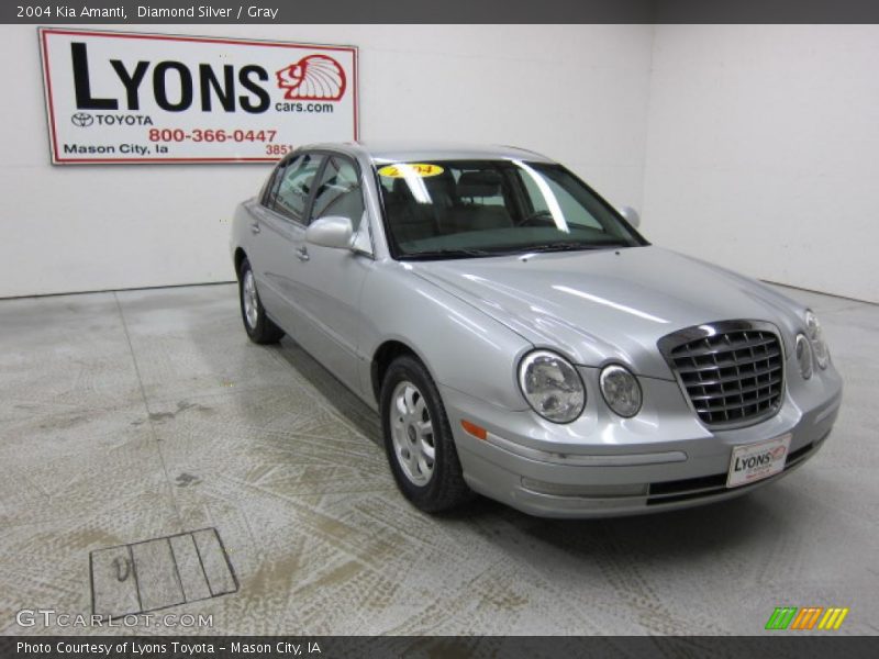 Diamond Silver / Gray 2004 Kia Amanti