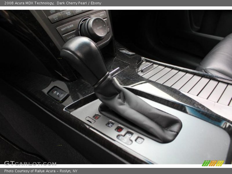 Dark Cherry Pearl / Ebony 2008 Acura MDX Technology