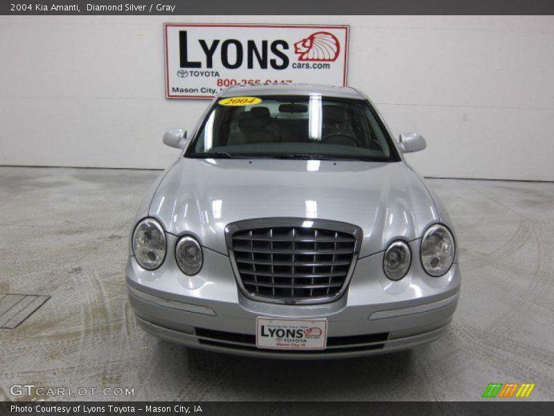 Diamond Silver / Gray 2004 Kia Amanti