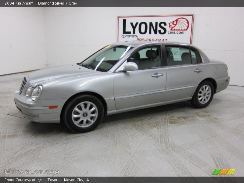 Diamond Silver / Gray 2004 Kia Amanti