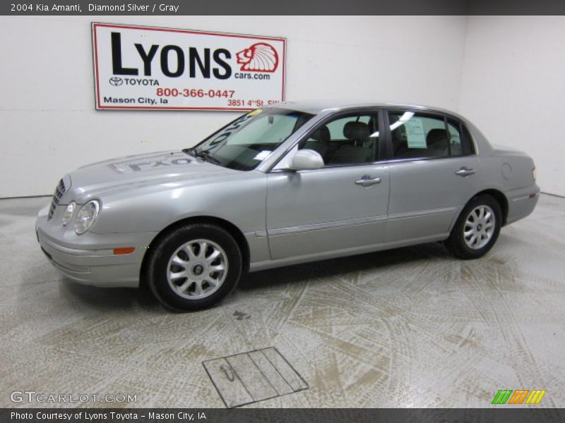 Diamond Silver / Gray 2004 Kia Amanti