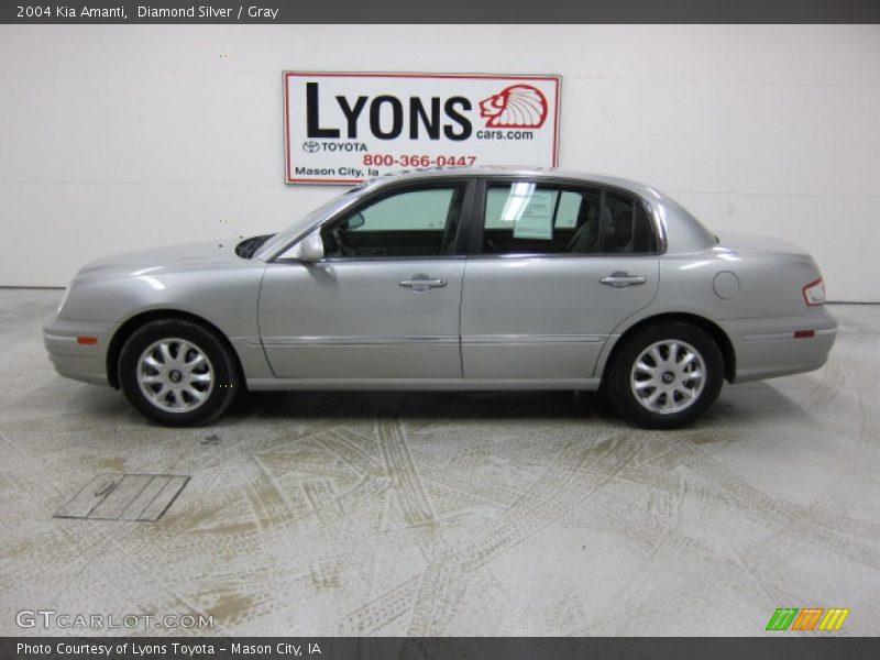 Diamond Silver / Gray 2004 Kia Amanti