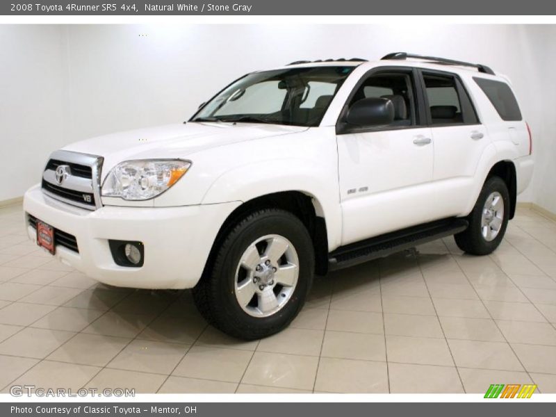 Natural White / Stone Gray 2008 Toyota 4Runner SR5 4x4