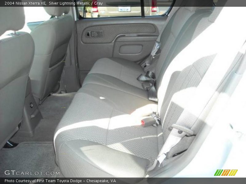 Silver Lightning Metallic / Gray 2004 Nissan Xterra XE