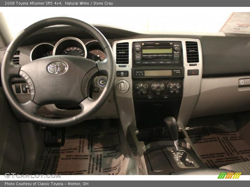 Natural White / Stone Gray 2008 Toyota 4Runner SR5 4x4