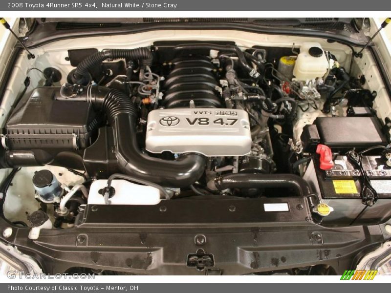  2008 4Runner SR5 4x4 Engine - 4.7 Liter DOHC 32-Valve VVT V8