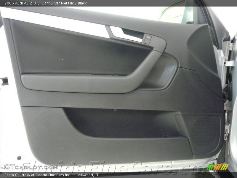 Light Silver Metallic / Black 2006 Audi A3 2.0T