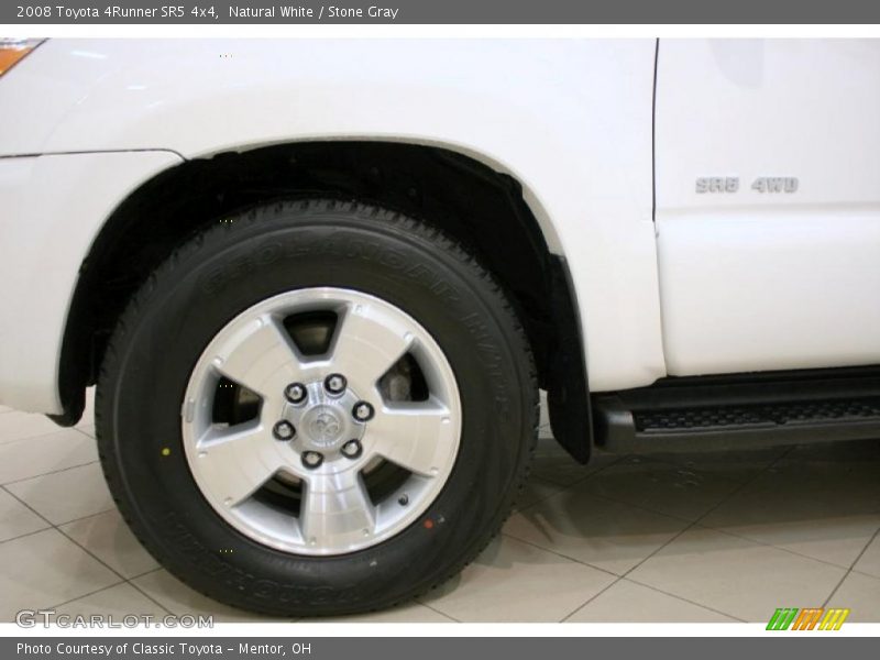 Natural White / Stone Gray 2008 Toyota 4Runner SR5 4x4
