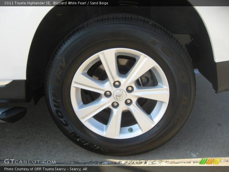  2011 Highlander SE Wheel