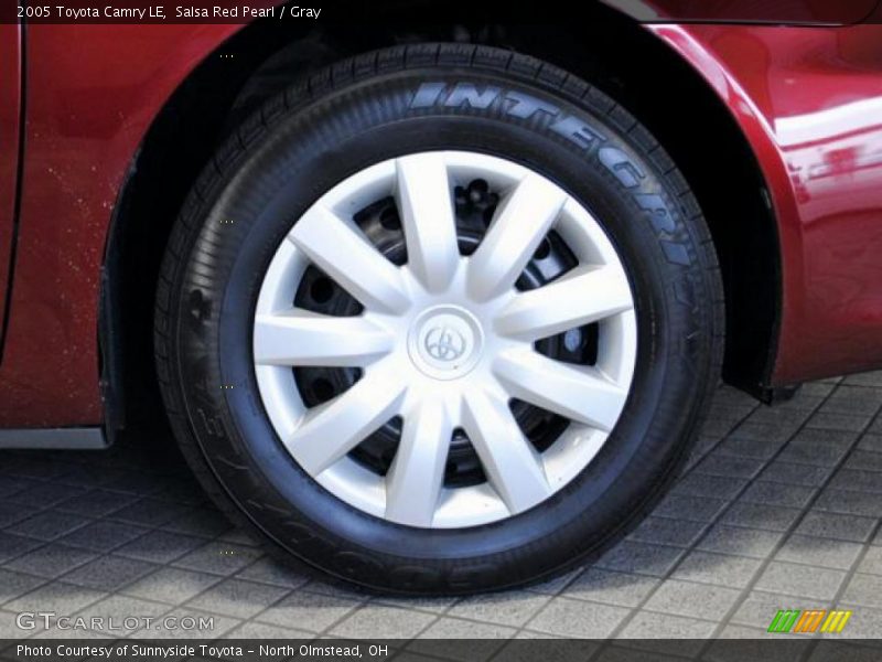Salsa Red Pearl / Gray 2005 Toyota Camry LE