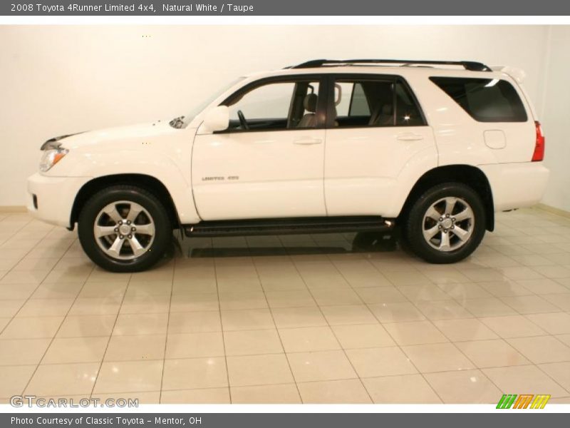 Natural White / Taupe 2008 Toyota 4Runner Limited 4x4