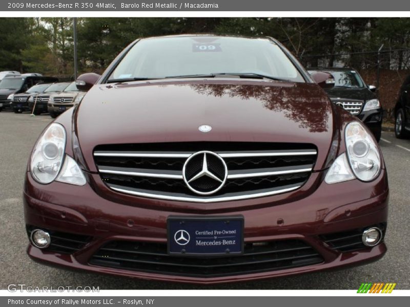 Barolo Red Metallic / Macadamia 2009 Mercedes-Benz R 350 4Matic