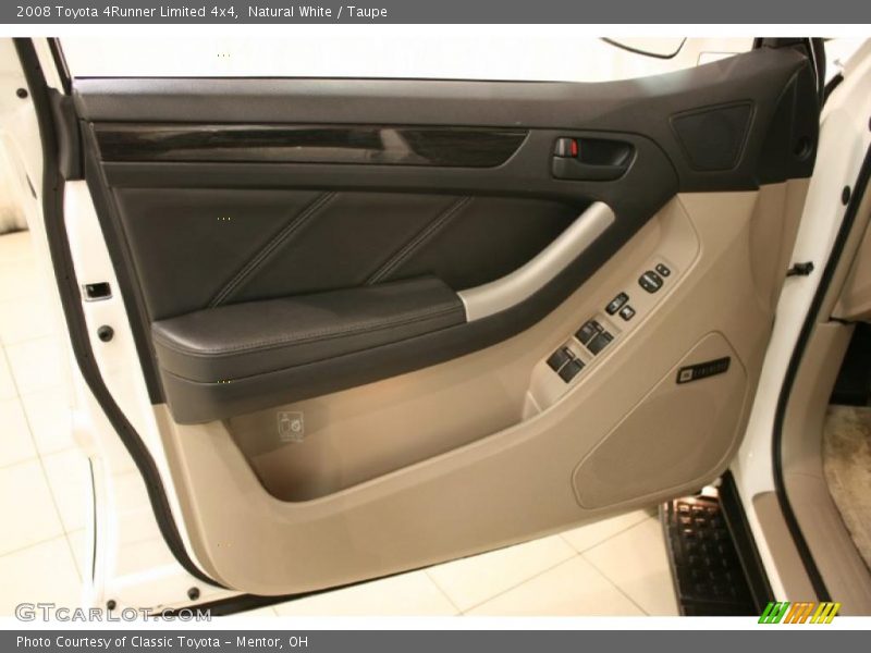 Natural White / Taupe 2008 Toyota 4Runner Limited 4x4