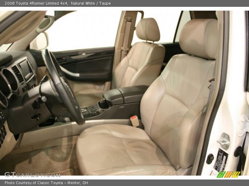 Natural White / Taupe 2008 Toyota 4Runner Limited 4x4