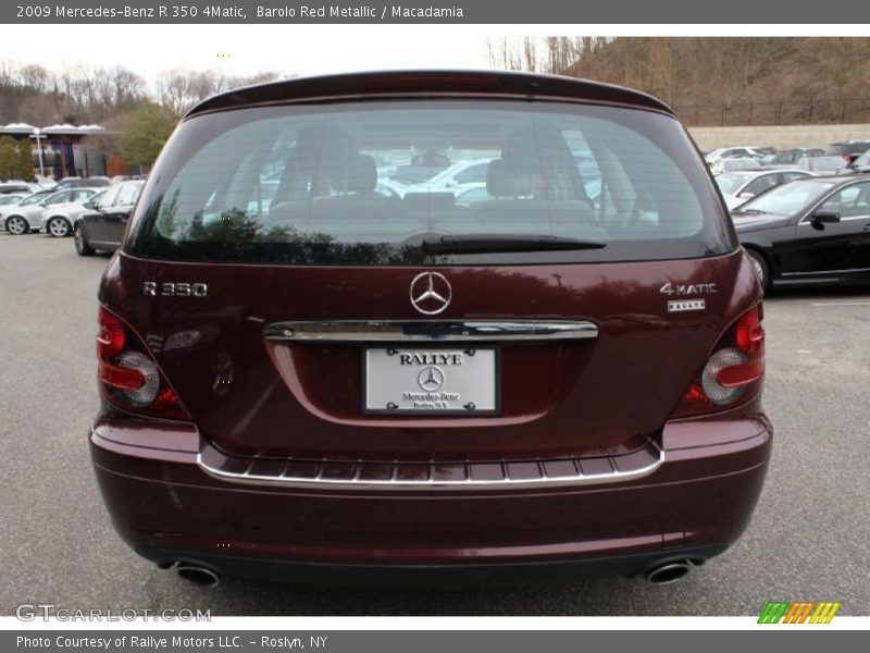 Barolo Red Metallic / Macadamia 2009 Mercedes-Benz R 350 4Matic