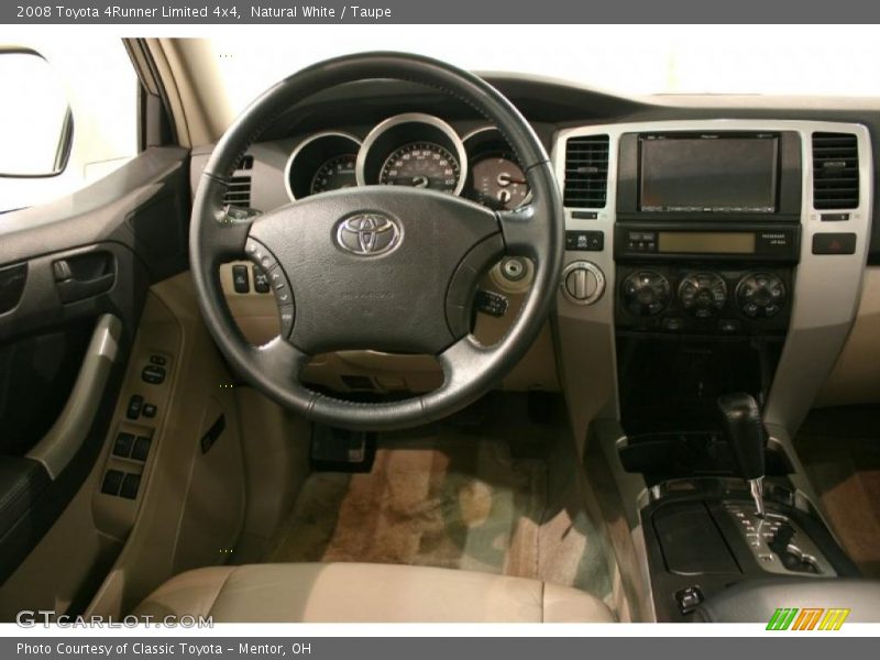 Natural White / Taupe 2008 Toyota 4Runner Limited 4x4