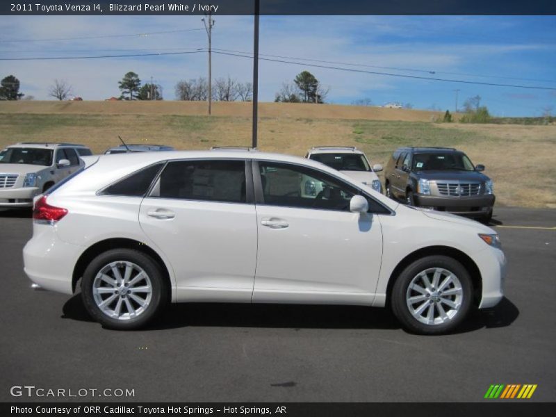  2011 Venza I4 Blizzard Pearl White