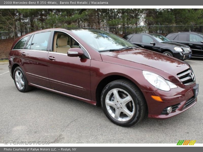 Barolo Red Metallic / Macadamia 2009 Mercedes-Benz R 350 4Matic