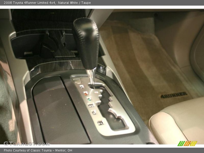  2008 4Runner Limited 4x4 5 Speed Automatic Shifter