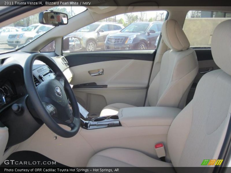  2011 Venza I4 Ivory Interior