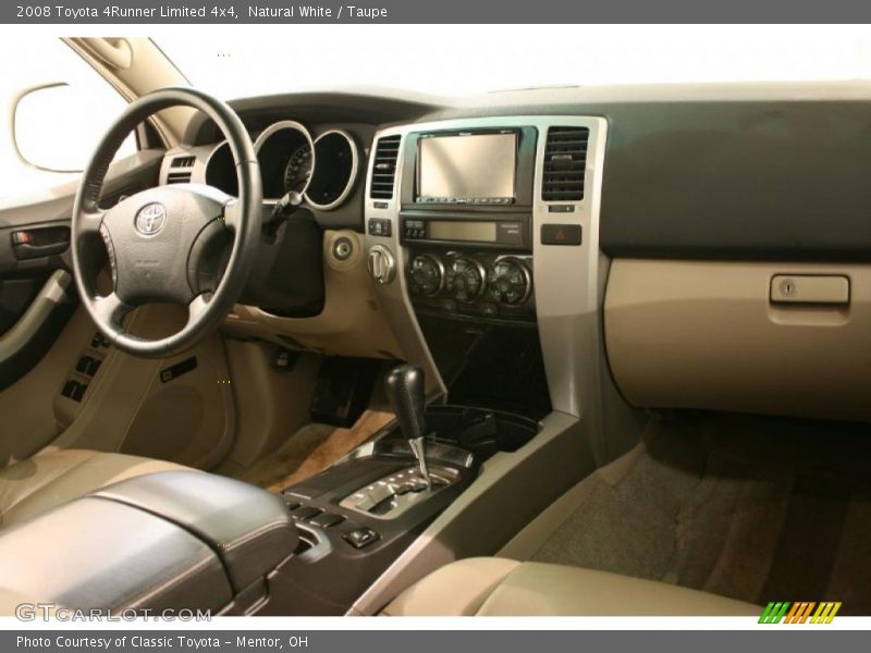 Natural White / Taupe 2008 Toyota 4Runner Limited 4x4
