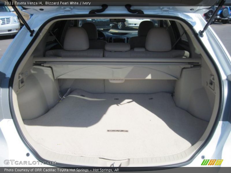  2011 Venza I4 Trunk