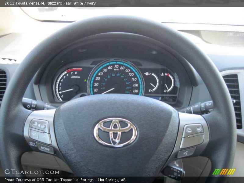 Blizzard Pearl White / Ivory 2011 Toyota Venza I4