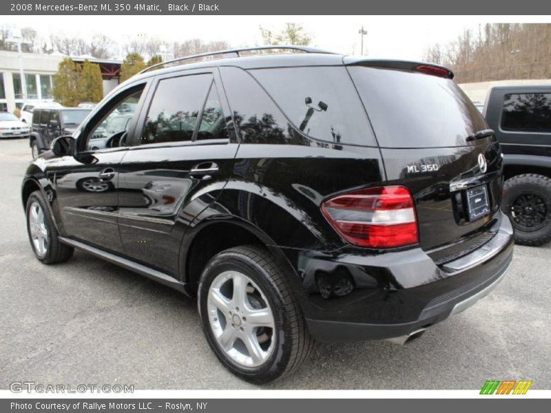 Black / Black 2008 Mercedes-Benz ML 350 4Matic
