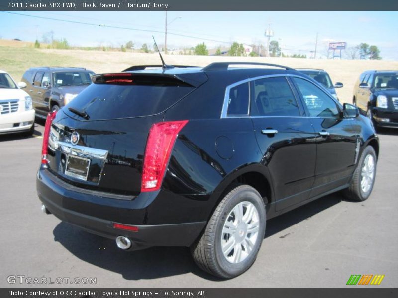 Black Raven / Titanium/Ebony 2011 Cadillac SRX FWD