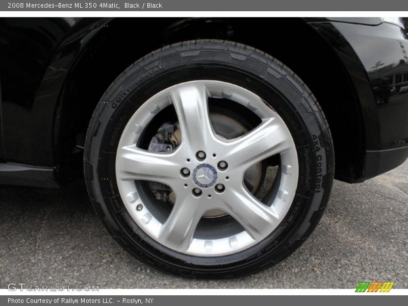 Black / Black 2008 Mercedes-Benz ML 350 4Matic