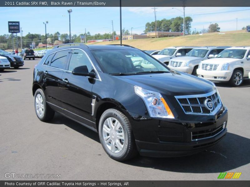 Black Raven / Titanium/Ebony 2011 Cadillac SRX FWD