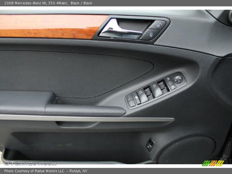 Black / Black 2008 Mercedes-Benz ML 350 4Matic