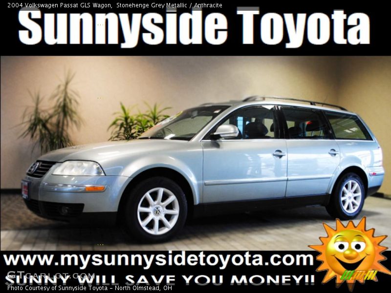 Stonehenge Grey Metallic / Anthracite 2004 Volkswagen Passat GLS Wagon