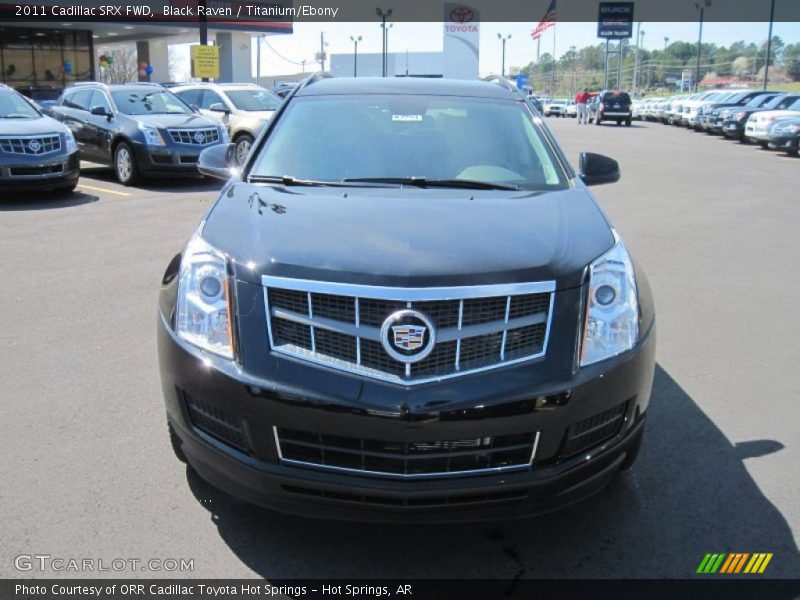 Black Raven / Titanium/Ebony 2011 Cadillac SRX FWD