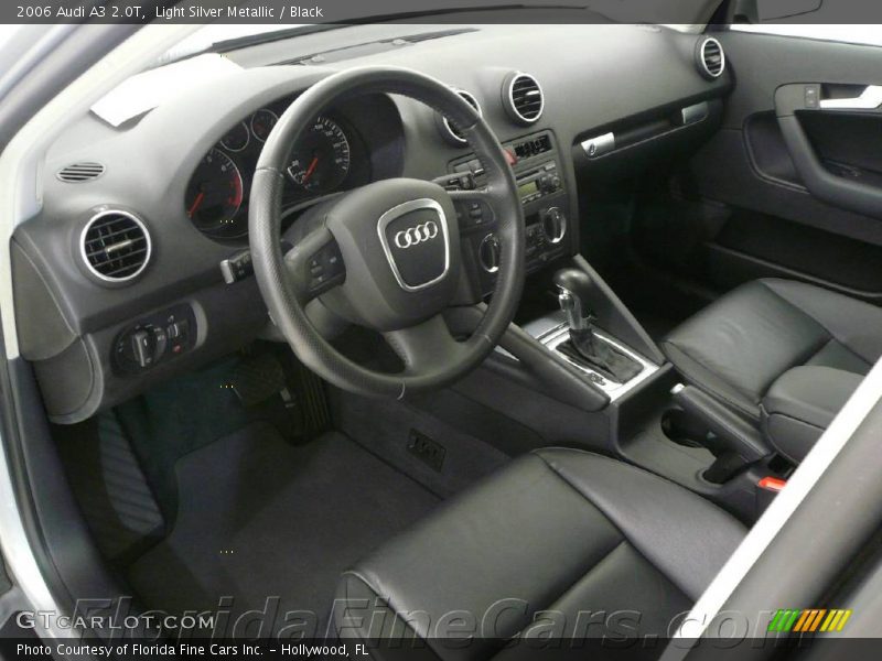 Light Silver Metallic / Black 2006 Audi A3 2.0T