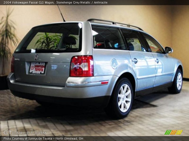 Stonehenge Grey Metallic / Anthracite 2004 Volkswagen Passat GLS Wagon