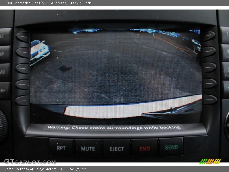 Black / Black 2008 Mercedes-Benz ML 350 4Matic