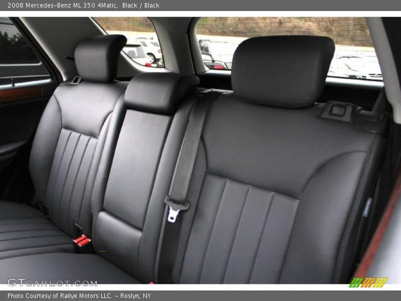 Black / Black 2008 Mercedes-Benz ML 350 4Matic