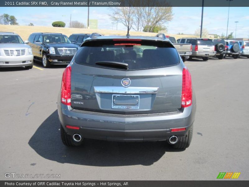 Gray Flannel Metallic / Titanium/Ebony 2011 Cadillac SRX FWD