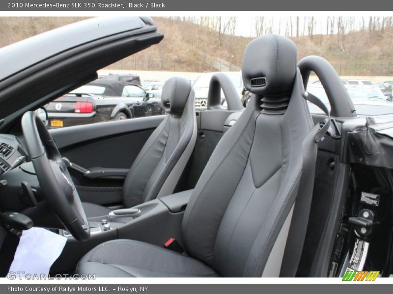  2010 SLK 350 Roadster Black Interior