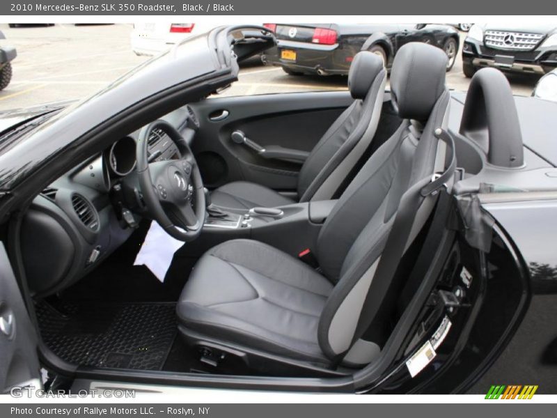  2010 SLK 350 Roadster Black Interior