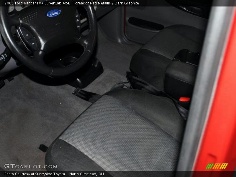 Toreador Red Metallic / Dark Graphite 2003 Ford Ranger FX4 SuperCab 4x4