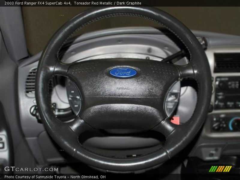Toreador Red Metallic / Dark Graphite 2003 Ford Ranger FX4 SuperCab 4x4