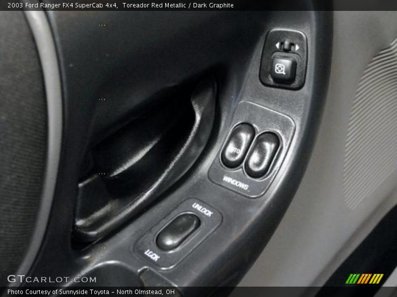 Toreador Red Metallic / Dark Graphite 2003 Ford Ranger FX4 SuperCab 4x4