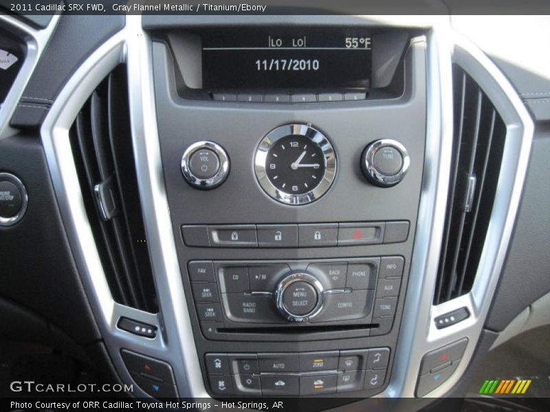 Gray Flannel Metallic / Titanium/Ebony 2011 Cadillac SRX FWD